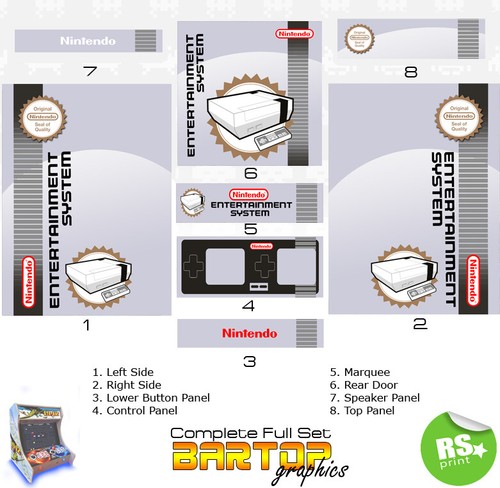 Nes nuovo bartop - nes, set