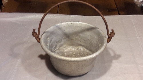 Antico paiolo pentola - antico,