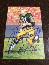 Jim Taylor Signed Goal Line