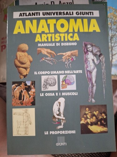 Anatomia artistica manuale - artistica,