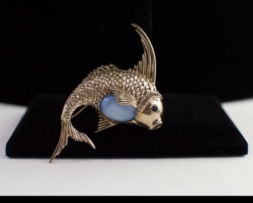 Spilla vintage ciner argento - ciner,
