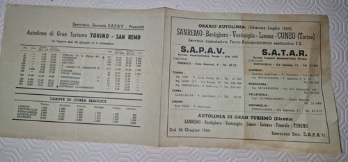 Orario epoca 1964 - epoca,
