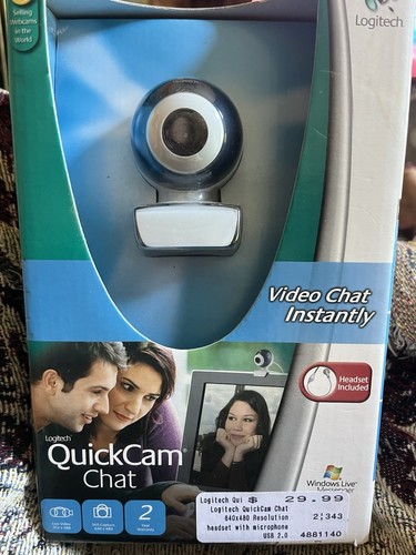 Nuovo logitech quickcam - logitech,