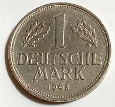 1 Marco Germania 1963 zecca F (Stoccarda)