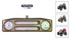 PEG PEREGO MASCHERINA ANTERIORE MAGNESIO + FANALI GAUCHO 12V E 24V -nuovo-Italia