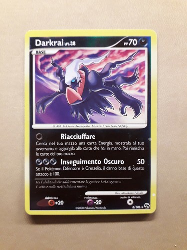 Pokemon reverse darkrai 106 - pokemon, 3/106