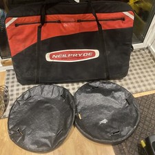 Borsa bici Neil Pryde rossa e