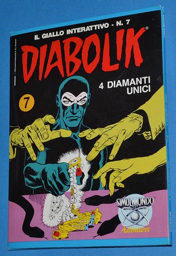 Diabolik giallo interattivo - il,