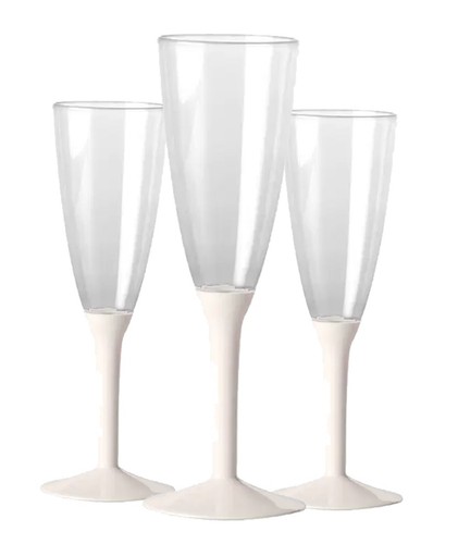 Bicchieri flute plastica - in,