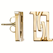 ALVIERO MARTINI  PRIMA  CLASSE LOMBARD STR  ORECCHINI  ACJ0057YG  BIG  NUOVI