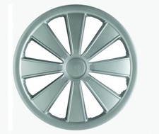 SET 4 COPRICERCHI COPPA RUOTA COPRI RUOTE BORCHIE 15" UNIVERSALE SENZA LOGO