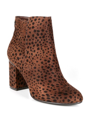 Xti tronchetti donna animalier - tronchetti,