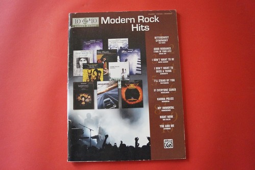 Modern rock hits songbook - rock,