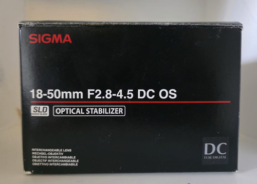 Sigma 4 5 dc os - sigma, 18-50