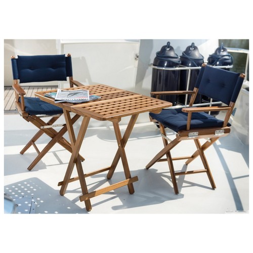 Sedia teak pieghevole