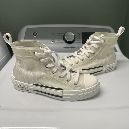 Scarpe alte dior b23 bianche - scarpe,