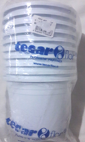 Vasi plastica bianca per - 10,