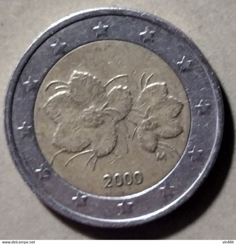 2000 finlandia moneta - 2000, in