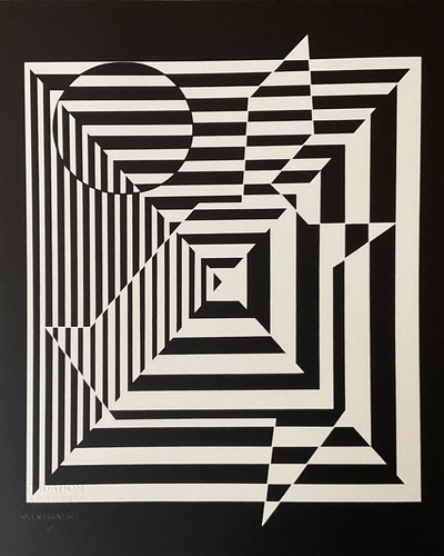 Victor vasarely 1973 warhol - victor,
