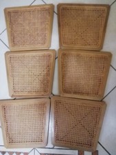 Lotto 6 Sedute In Faggio E Paglia Di Vienna sedili ricambi x sedie prezzo affare