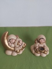 THUN: SET ANGELI SU NUVOLA. ANGELO CHE DORME SU LUNA E ANGELO PORTACANDELE