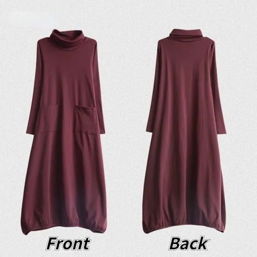Donna abito midi collo - donna,