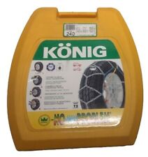 CATENE DA NEVE 215/75R15 Ect. OBBLIGATORIE IN AUTO OMOLOGATE CERTIFICATE