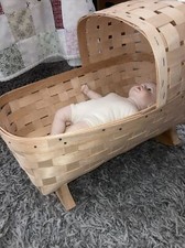 Baby doll culla in vimini