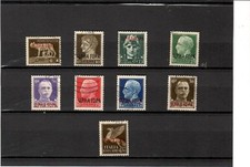 OCCUPAZ. 2a GUERRA MONDIALE-MONTENEGRSERIE CON SOVR. UPHA TOPA -SPEDIZ. GRATUITA