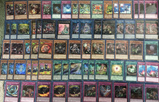 YuGiOh High Rarity Sleeved Insect Plant Traptrix 70 Card TOURNAMENT Deck