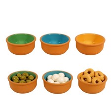Set 6 Ciotole Terracotta
