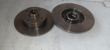 COPPIA DISCHI FRENO POSTERIORI PER GOLF 3, 4 , SEAT TOLEDO COD. 35761601