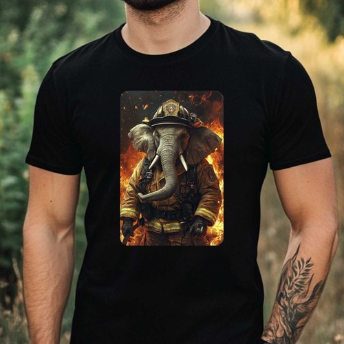 Shirt uomo elefante - elefante, come