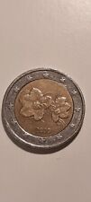 Moneta rara 2 Euro Finlandia anno 2000 - fiori di lampone