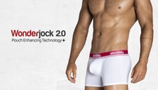 aussieBum WonderJock 2.0 White