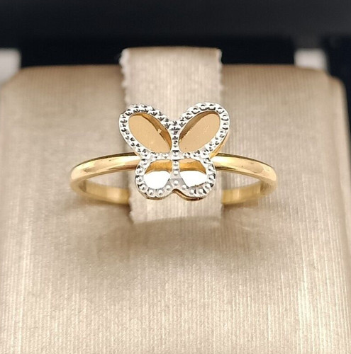 Anello oro bianco giallo - oro, e