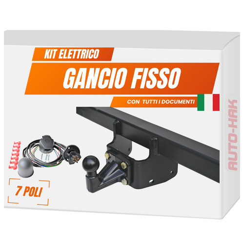 Gancio traino fisso per - fisso,