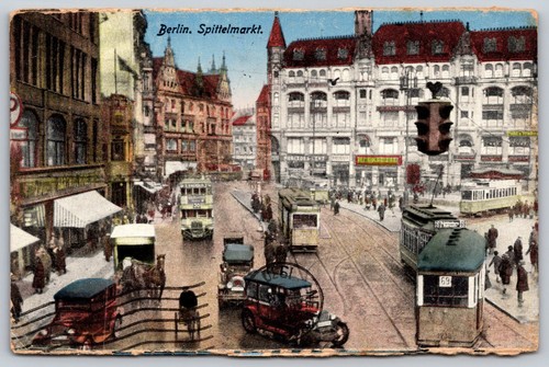 1915 berlino spittelmarkt - berlino,