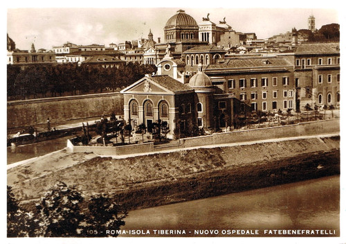 Vecchia cartolina roma isola - vecchia, cartolina_roma_isola