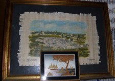 DIPINTO SU' PAPIRO originale