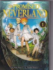 THE PROMISED NEVERLAND 1 di Kaiu Shirai e Demizu ed. JPop Sonen Manga Ottimo B5