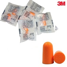 TAPPI ORECCHIE PER DORMIRE 100 PAIA 3M 1100 ANTIRUMORE 35dB LAVORO STUDIARE