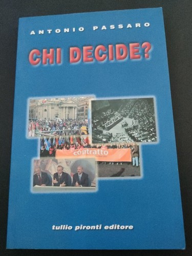 Libro antonio passaro chi - antonio, "chi