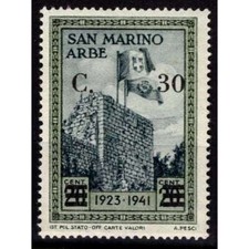 San marino 1942 - marino, arbe