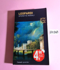 GIACOMO LEOPARDI -OPERETTE