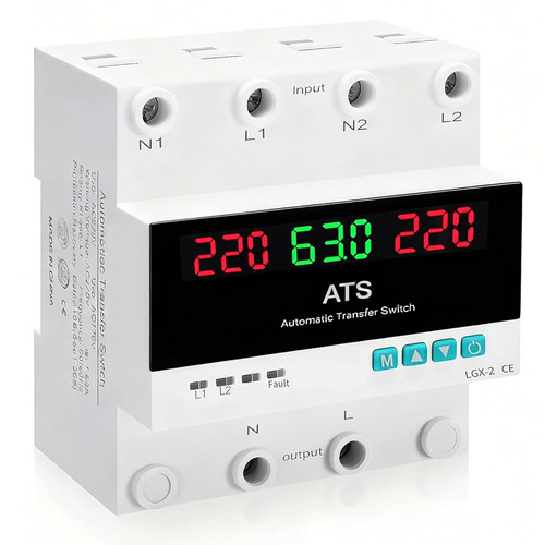 Ats 63a monofase - ats, automatico