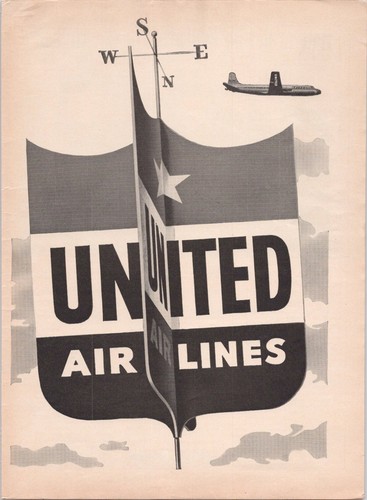 United air lines - lines, pubblicità