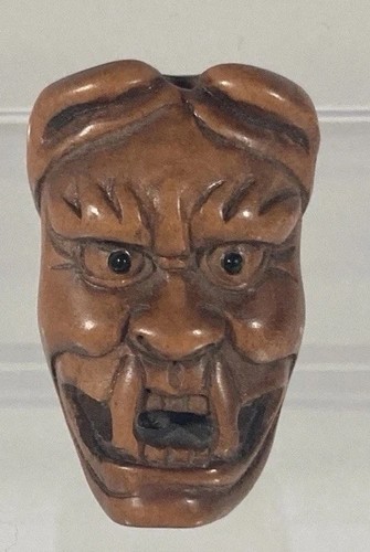 Maschera giapponese netsuke - giapponese,