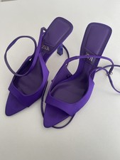 Sandali Zara a Spillo Viola