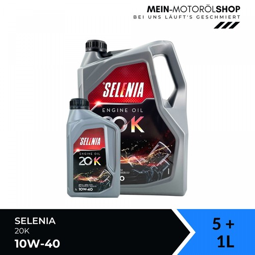Olio motore selenia - 20k, 10w-40